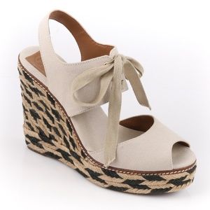 Tory Burch Linley Espadrille Wedge Heel Sandals